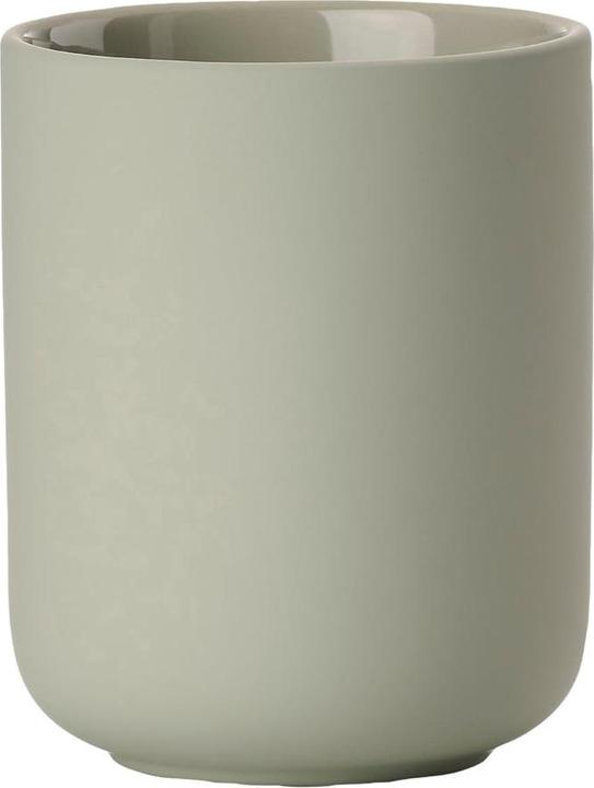 Zone Denmark Zone toothbrush cup UME green (11.5 x 9.5 x 9.5 cm)