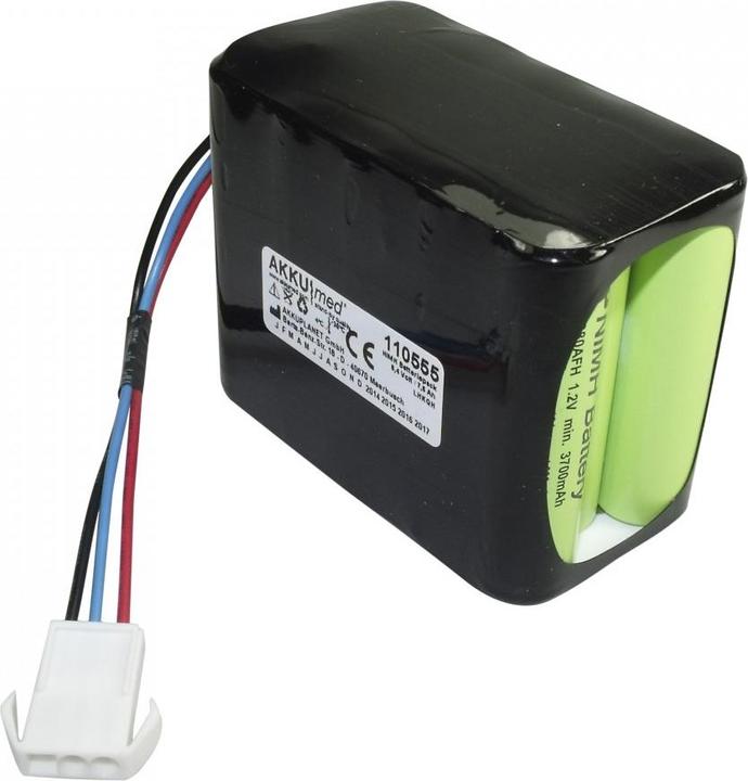 Image du produit AccuCell Batterie Huntleigh Moniteur Smartsigns Lite Plus Mediana M6021-0 YM100 YM1000, conforme CE