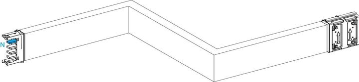 Actual product image Schneider Electric SE KSA250DZCH43A KSA Z-element right-left (Terminal strips)
