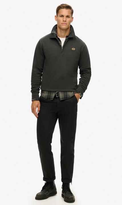 Image du produit Superdry Sweatshirt 1/2 zip et coutures contrastées (XXL)