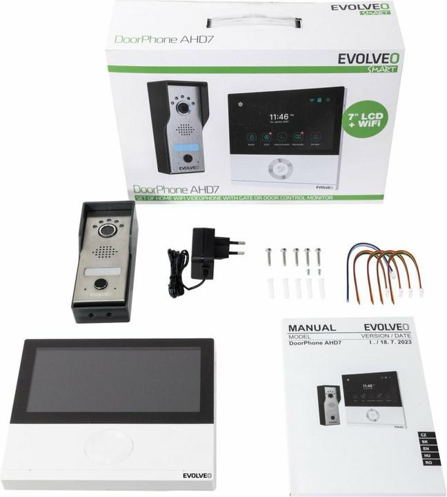 Produktbild Evolveo DoorPhone AHD7 (WLAN)
