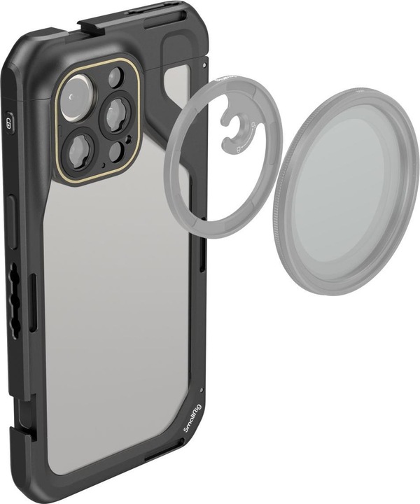 Image du produit SmallRig Appareil mobile Cage vidéo pour iPhone 15 Pro Max (Cage)
