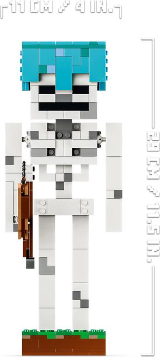 Produktbild LEGO Das Minecraft-Skelett (21594, LEGO Minecraft)
