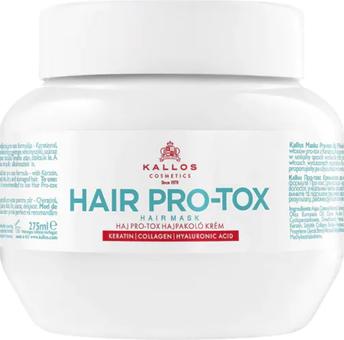 Kallos Pro-Tox Hair Mask with Keratin, Collagen, and Hyaluronic Acid 275ml (275 ml)