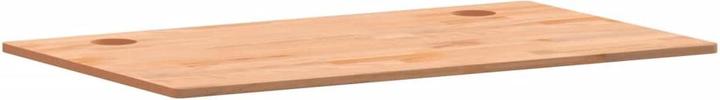 Actual product image vidaXL Schreibtischplatte 100x60x1,5 cm Massivholz Buche,Material (100 x 60 x 1,5 cm)