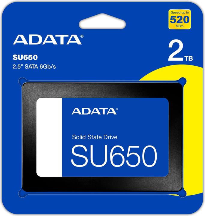 Energie-Label Adata Ultimate SU650 2TB, SATA (2000 GB, 2.5")
