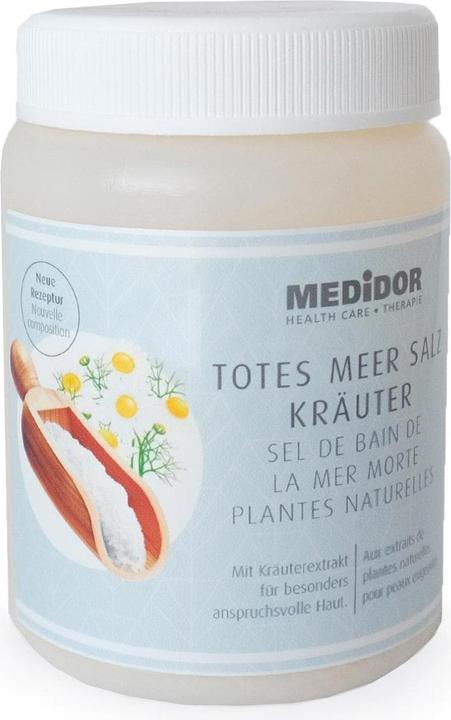 Image du produit Medidor Sel de la mer morte aux herbes 200 g (200 ml, Sel de bain)