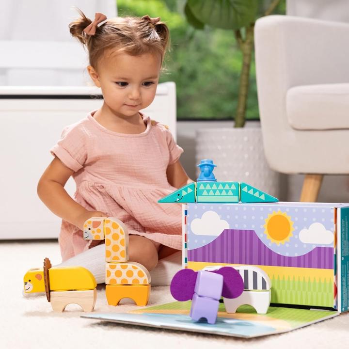 Image du produit Spin Master Ensemble de jeu Blockables Safari