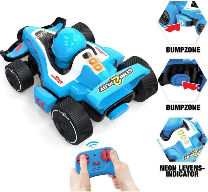 Productafbeelding Gear2play R/C Formel 1 Neon-Stossstange Autoscooter 2 In 1