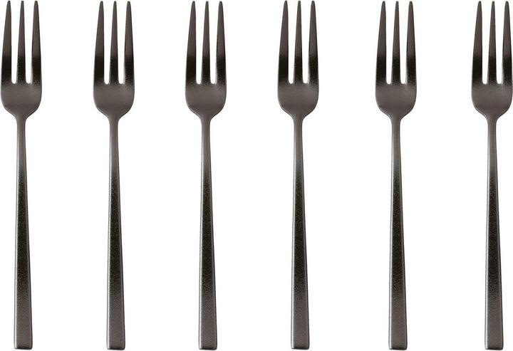 Immagine prodotto Rosenthal Set di 6 forchette per torte Rock Diamond in acciaio inox/PVD 2Bla (6 pz., Forcone)