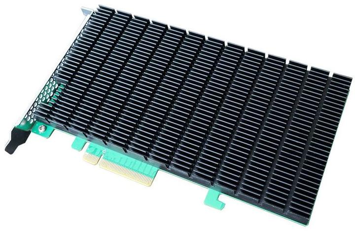Actual product image HighPoint Host Bus Adapter Rocket 1204 PCI-Ex8v3 - 4x M.2 NVMe