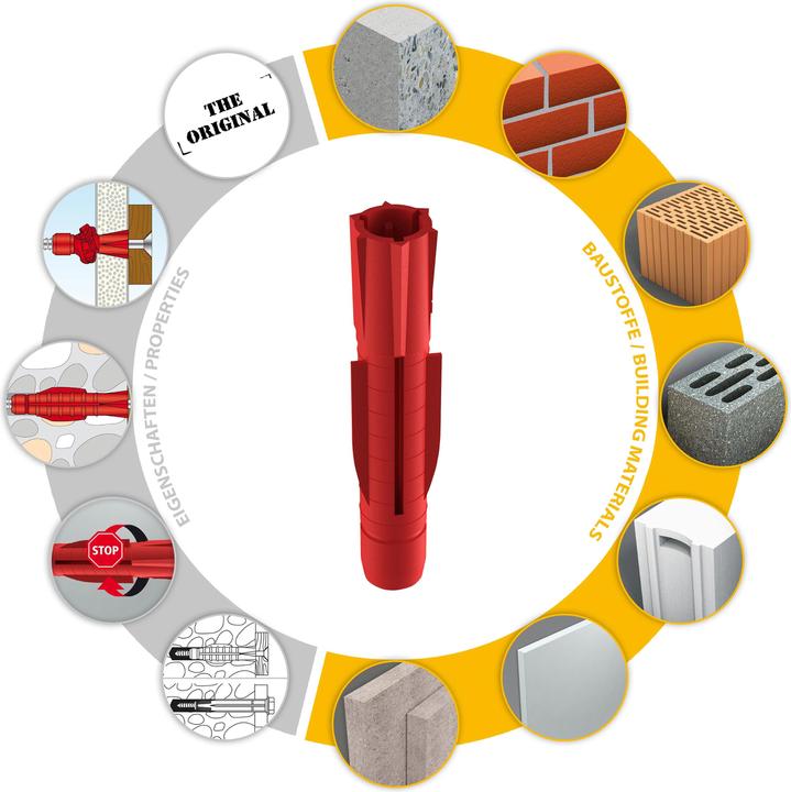 Actual product image Tox All-purpose dowel Tri 5x31 mm 100 pieces (100 pcs.)