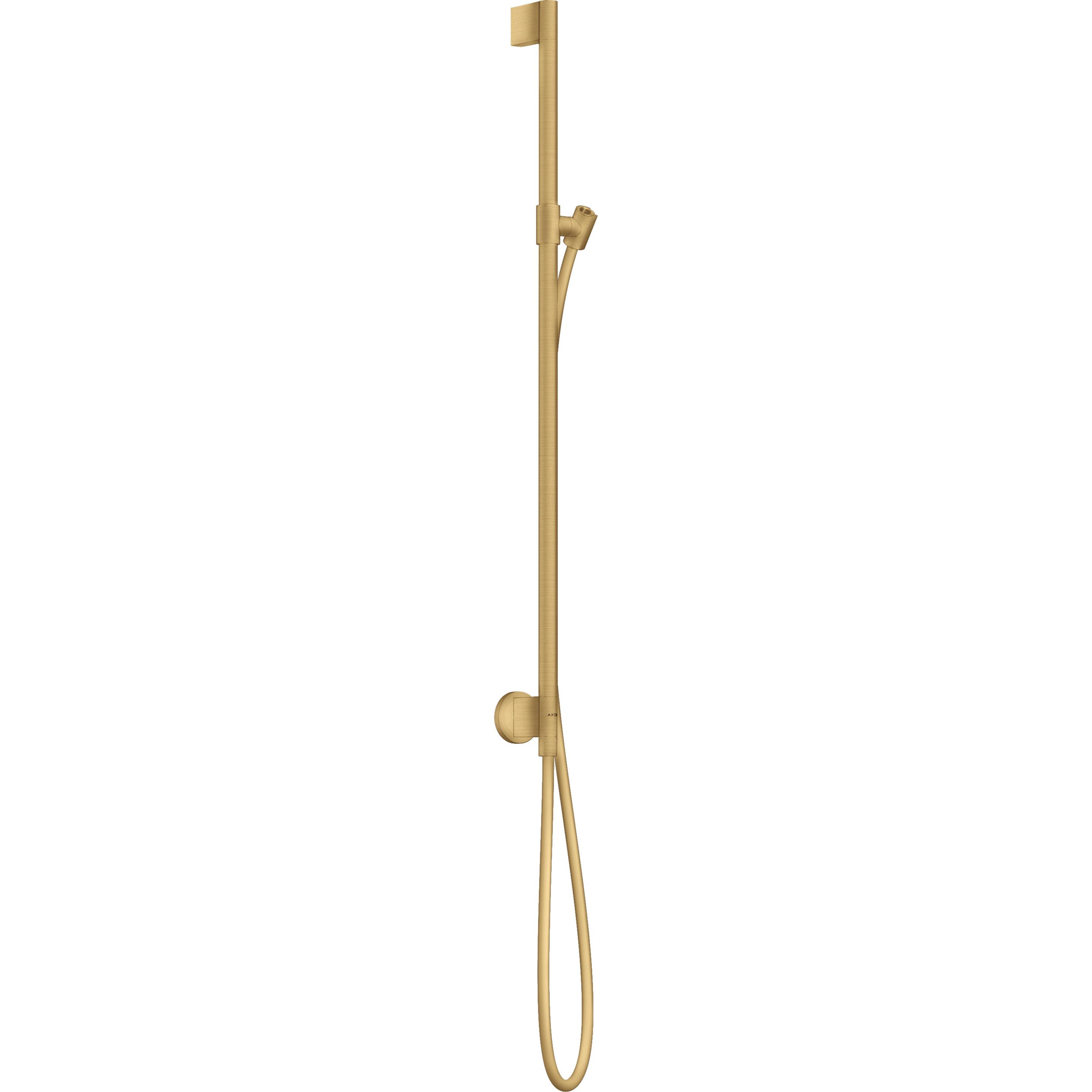 Axor, Duschgleitstange + Brausehalter, One Brausestange mit Wandanschluss, Brauseschlauch 1,60m, 48792