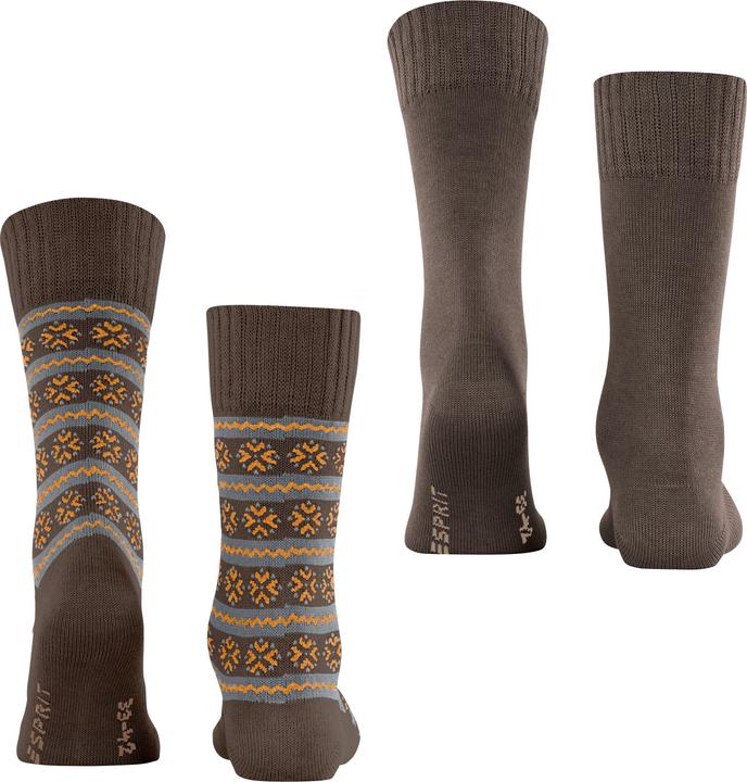 Produktbild Esprit Scandi 2-Pack Herren (2er Pack, 43 - 46)