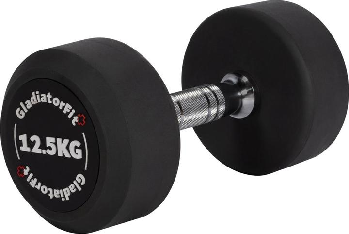 Actual product image Gladiatorfit Round dumbbells (1 x 12.5 kg)
