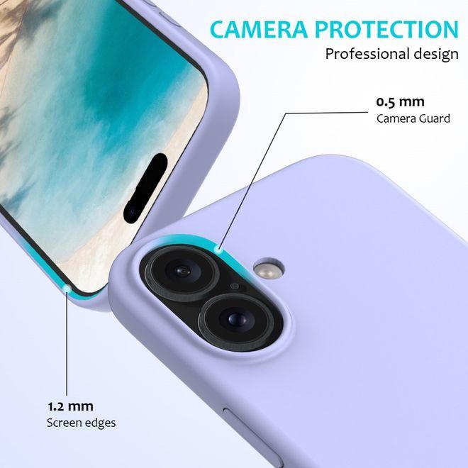 Actual product image MU Classic Liquid Silicone Series (Apple iPhone 16)