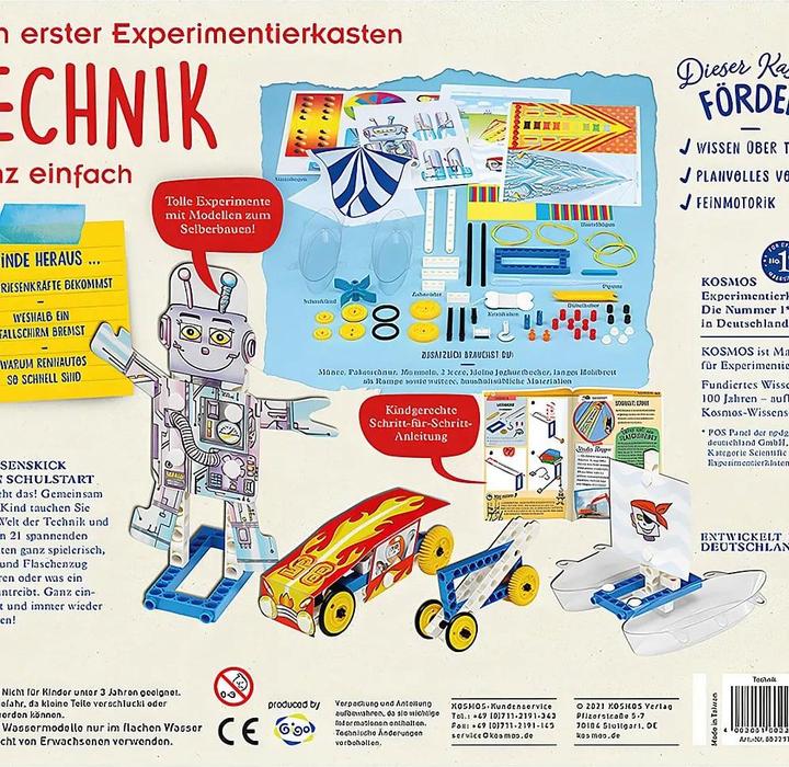 Produktbild Kosmos Mein erster Experimentierkasten Technik