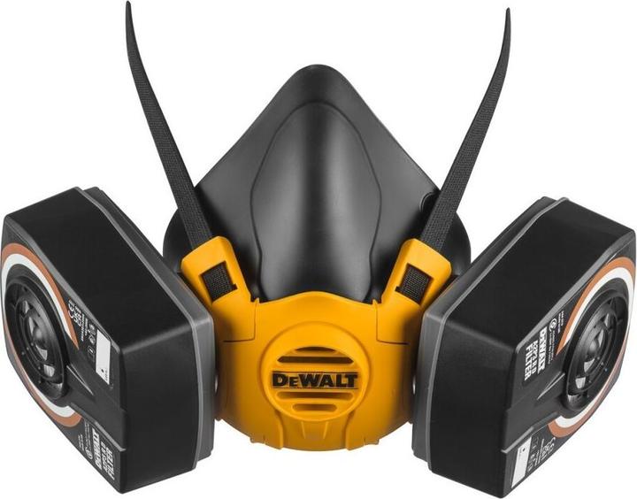 Actual product image DeWalt DXIR1HMLA2P3 Lichtgewicht Halfgelaatsmasker met A2P3 filters - Maat L (A2P3, 1x)
