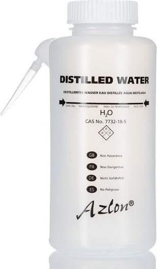 RS PRO LDPE laboratory bottle 500ml squirt bottle wide neck with graduation