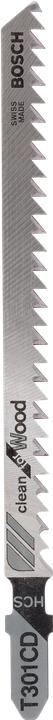 Produktbild Bosch Zubehör Stichsägeblatt HCS, T 301 CD Clean for Wood