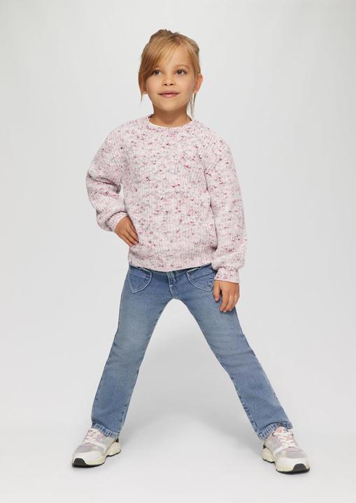 Produktbild S.Oliver Strickpullover Weicher Strickpullover im Relaxed Fit (116, 122)