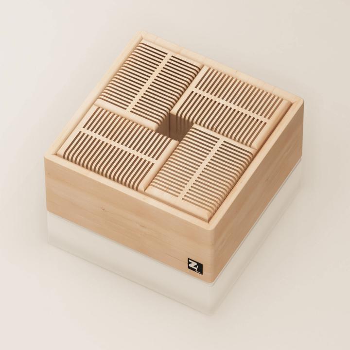 Actual product image ZirbenLüfter CUBE II für 40 m2 (40 m²)