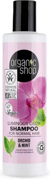 Immagine prodotto Natura Siberica Shampoo alla menta orchidea per capelli normali 280ml (280 ml, Shampoo liquido)