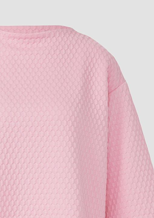 Produktbild s.Oliver Sweatshirt Strukturiertes Sweatshirt im Relaxed Fit (48)