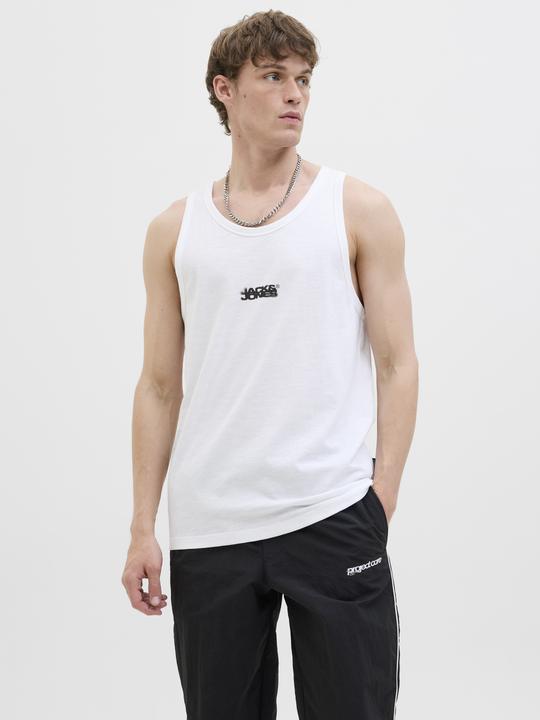 Image du produit Jack & Jones Logo Rundhalsausschnitt Tanktop Tanktop (XL)