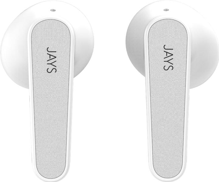 Produktbild Jays t-Five + True Wireless weiss/silber touch control (6 h, Kabellos)