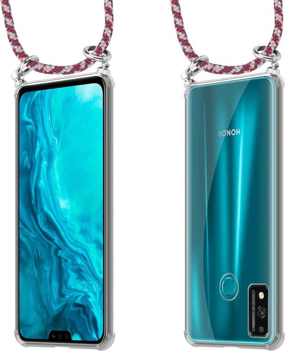 Produktbild Cadorabo TPU Handy Kette SILBER Cover