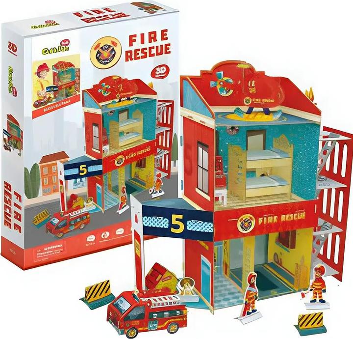 Produktbild Cubicfun 3D Puzzle - Fire Rescue (89 Teile)