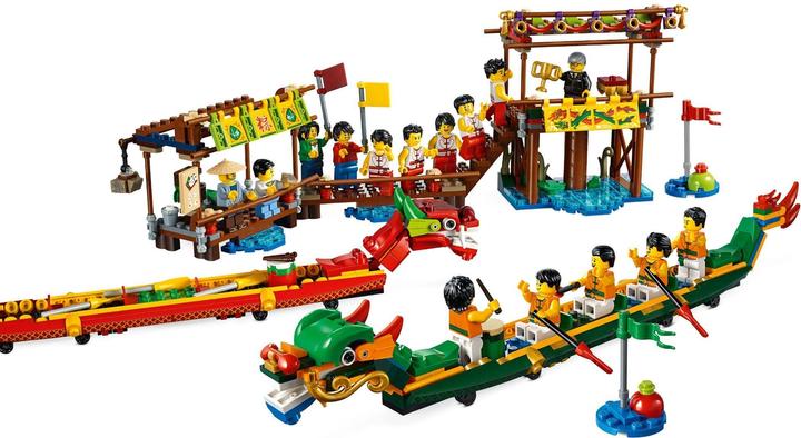 Actual product image LEGO Dragon boat race (80103)