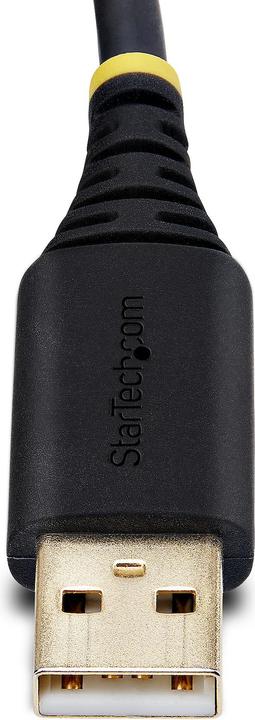 Produktbild StarTech COM 3m USB auf Seriell Adapter COM-Retention FTDI USB-A zu DB9 Kabel USB RS232 Wechselbare (3 m)