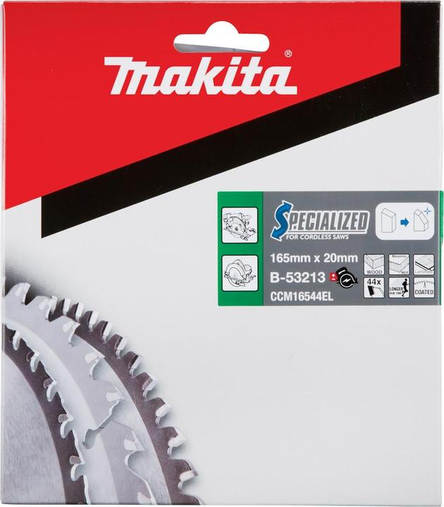 Produktbild Makita SPECIALIZED Sägeb.165x20x44Z