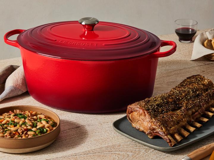 Actual product image Le Creuset Signature (40 cm, Casserole + Stewpot, Cast iron)