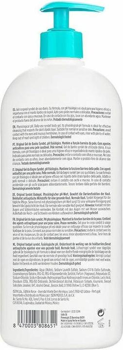 Actual product image Isdin Germisdin Original Shower Gel without Soap 1000ml (1000 ml)