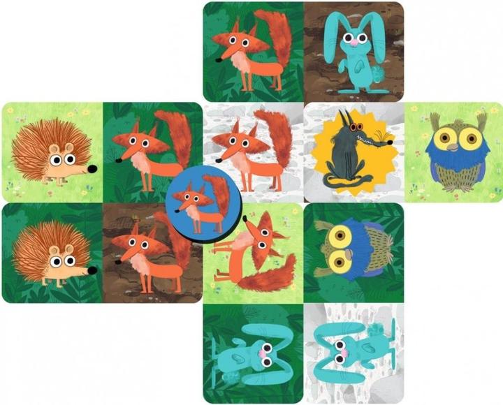 Actual product image Djeco Wolf Panic card game (mult)