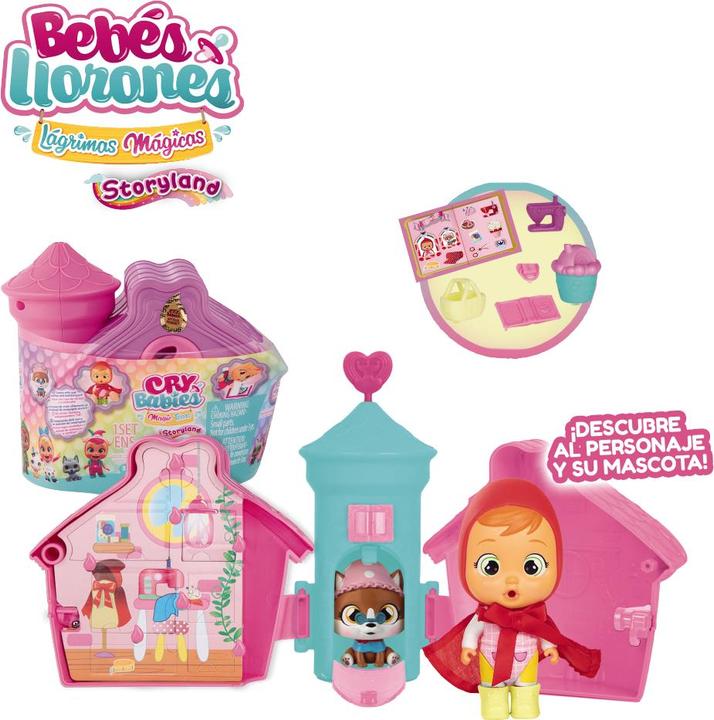 Productafbeelding IMC Toys Cry Babies Magische Tranen 82533IM Sprookjeshuis Verzamelpop