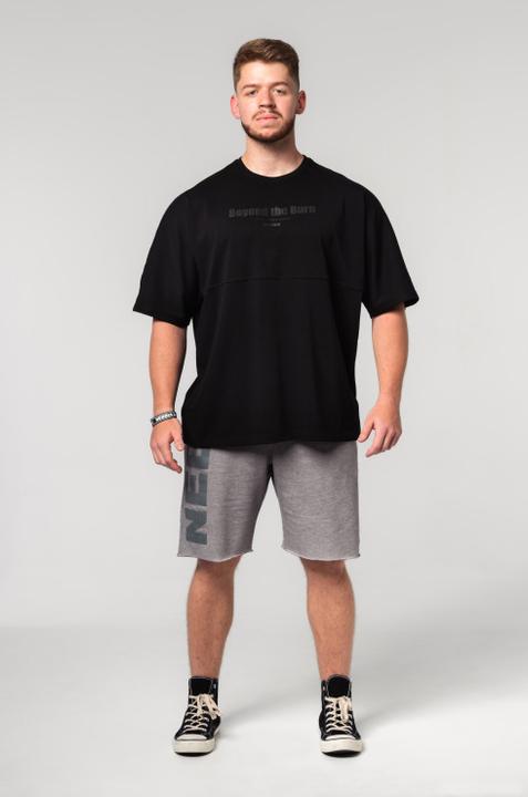 Immagine prodotto Nebbia Maglietta oversize No Shortcuts 354 - nero (M)