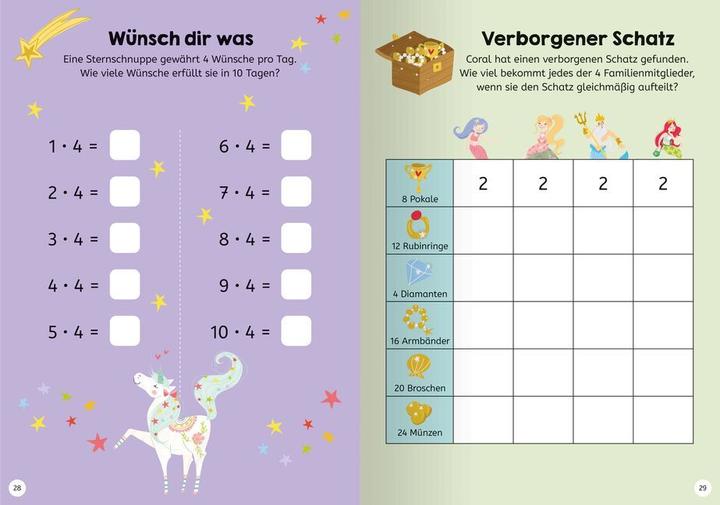 Actual product image Ravensburger Einhorn-Akademie - 1x1 (German, Lisa Regan, 2023)