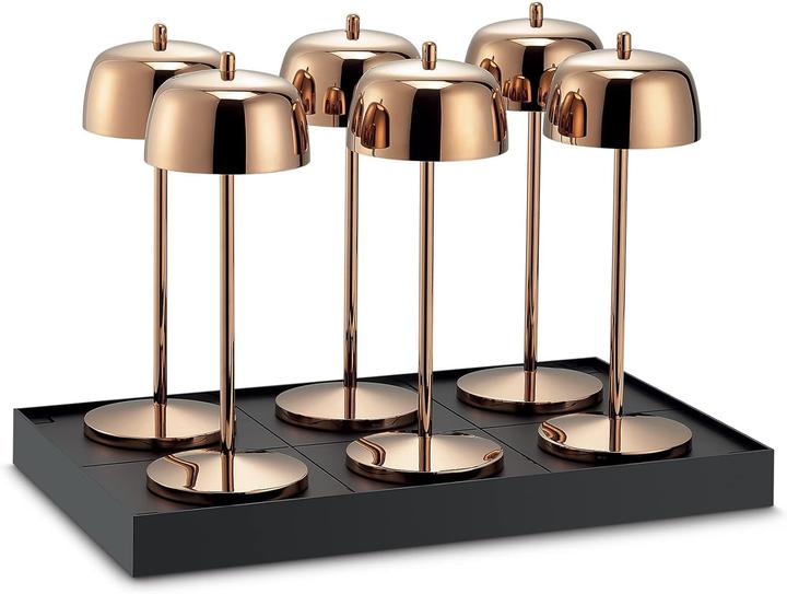 Produktbild La Ville Lumière Mehrfach-Magnetkontakt-Ladestation für drahtlose Tischlampen, stapelbar, platzsparend