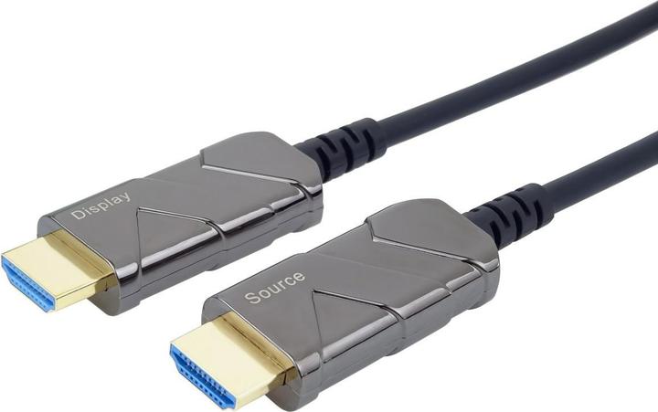 Produktbild PremiumCord Ultra High Speed HDMI 2.1 optický fiber kabel 8K@60Hz,zlacené 40m (40 m)