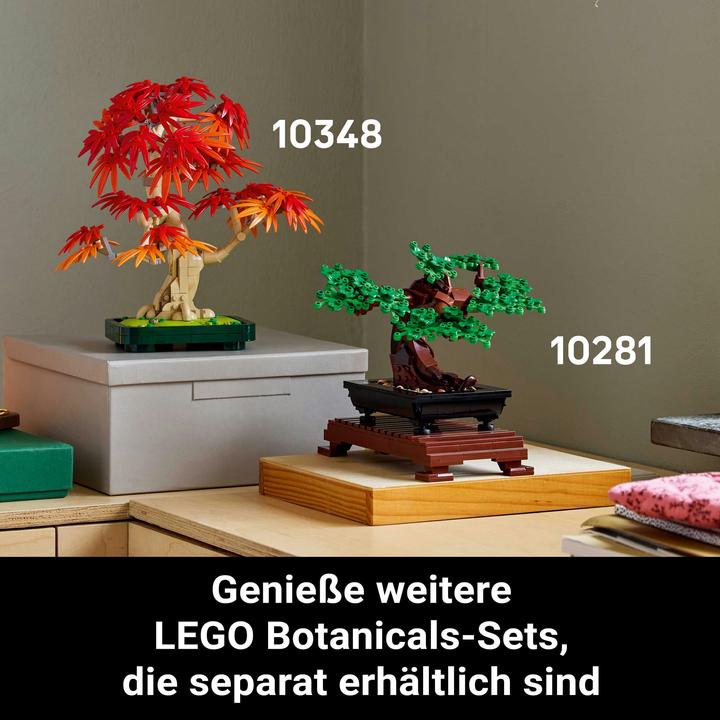 Actual product image LEGO Japanese red maple - bonsai tree (10348, LEGO Botanical)