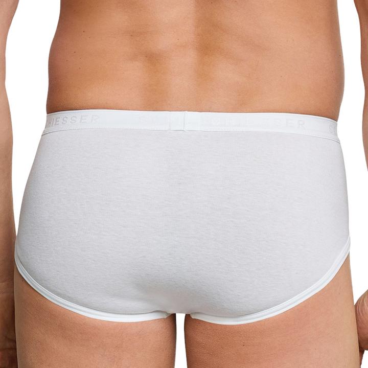 Immagine prodotto Schiesser Confezione da 4 pezzi di Original Classics, slip sportivi a costine sottili con cavallo (XXL, confezione da 4)