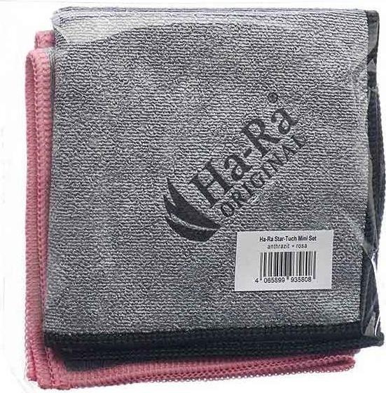 Image du produit Ha-Ra Chiffon Star mini set anthracite + rosé (2 pcs)