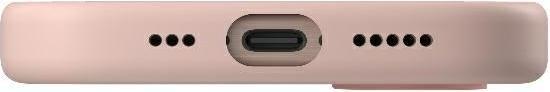 Actual product image Uniq etui Lino Hue iPhone 16 Pro Max 6.9" Magclick Charging różowy/blush pink (Apple iPhone 16 Pro Max)