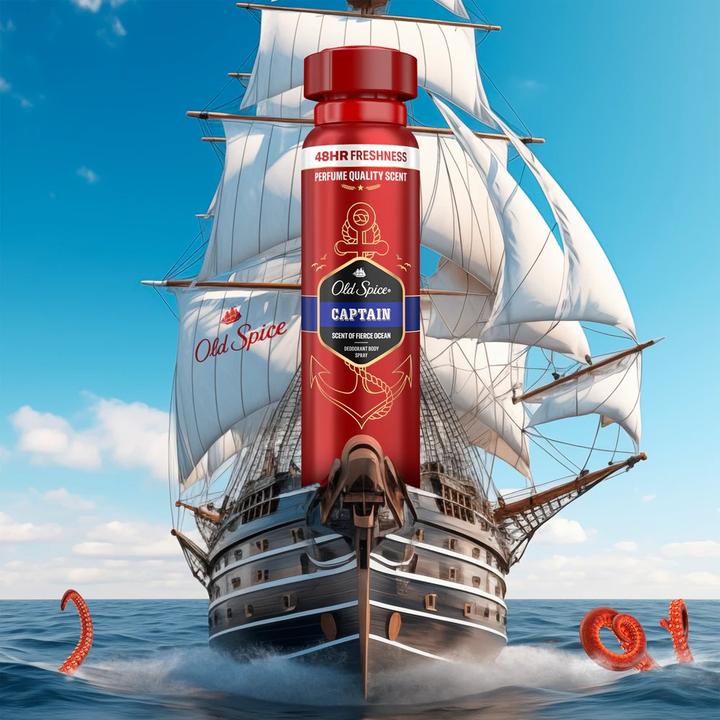 Produktbild Old Spice Deodorant Captain 150ml (Spray, 150 ml)