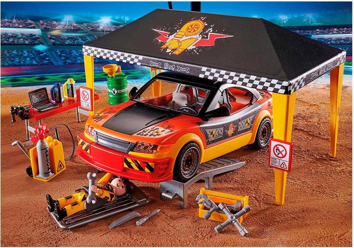 Produktbild Playmobil Stuntshow Werkstattzelt (70552, Playmobil Stuntshow)