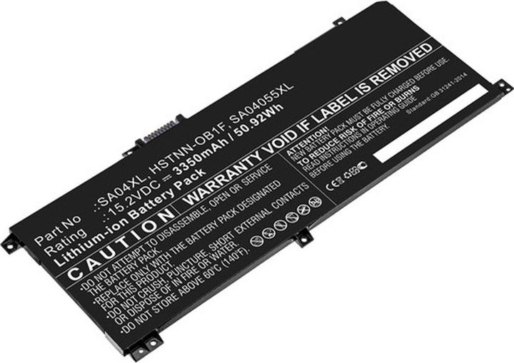 Produktbild HP BATT 4C 55Wh 3.6Ah LI SA04055X (4 Zellen, 3600 mAh)